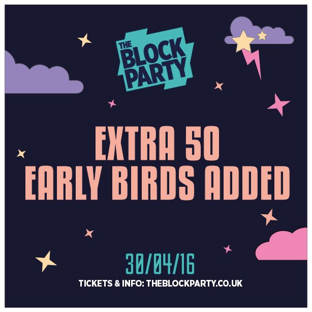 As a massive thank you to everybody who joined us on Saturday, we've added another 50 early bird tickets for April!