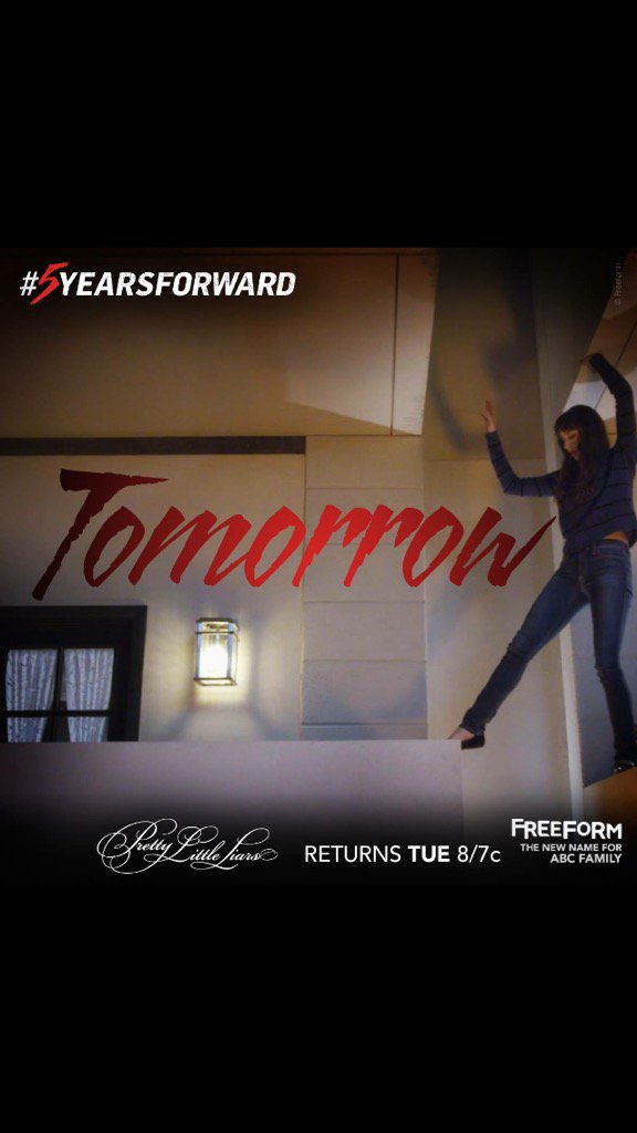 sweeetener's tweet image. Can't Wait!!!!! #5YearsForward #PLL6B @PLLTVSeries