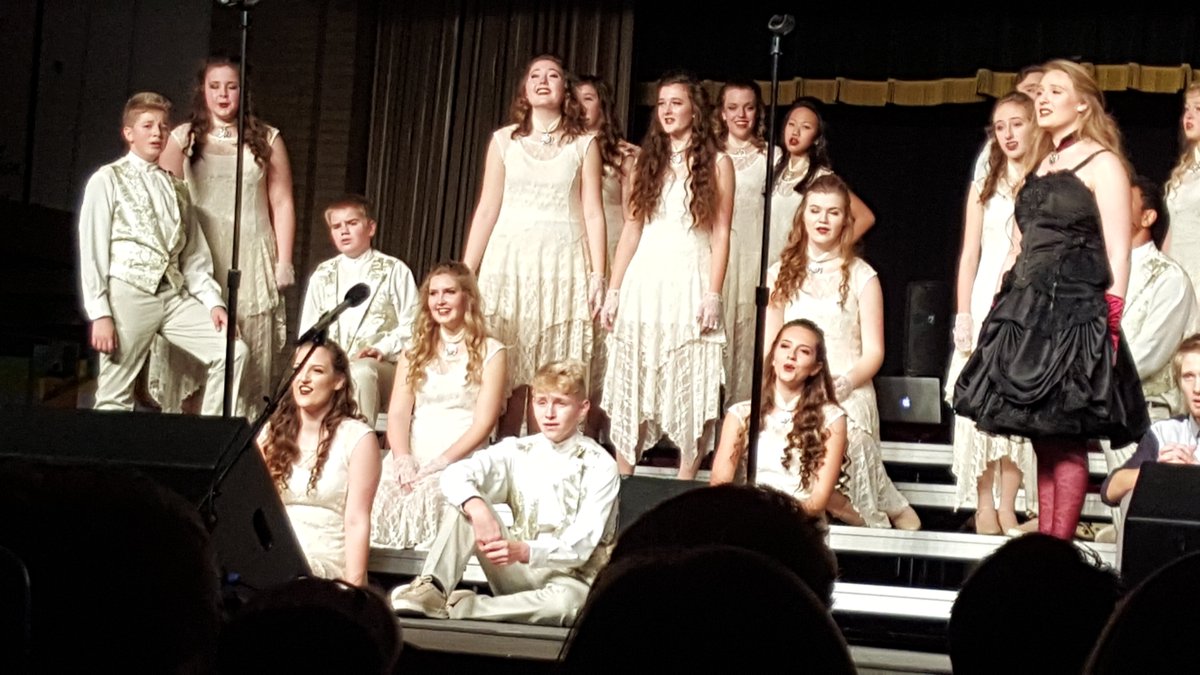Monona Grove High School's Silver Connection performed at Saturday’s show choir competition in Colby. <a href="/MGPride/">MG Pride</a>