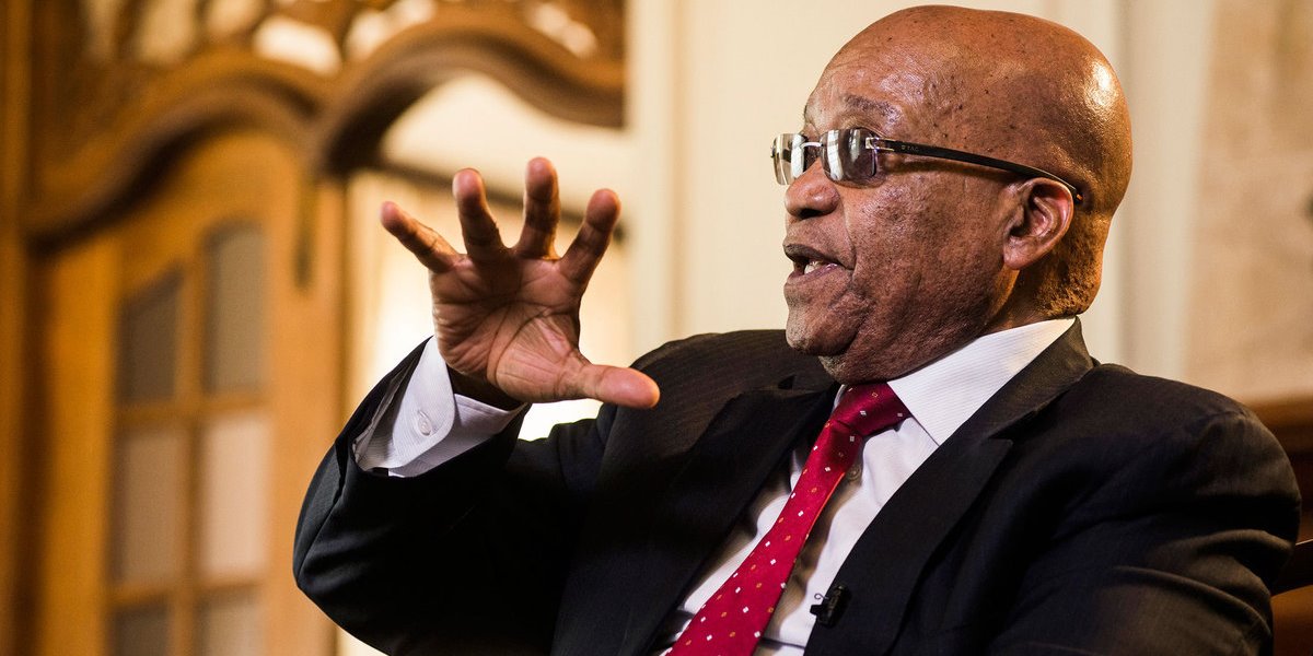 business's tweet photo. President Zuma begins fightback after criticism he's undermining South Africa's economy https://t.co/HrL3yWFkCf https://t.co/RddZZItoKH