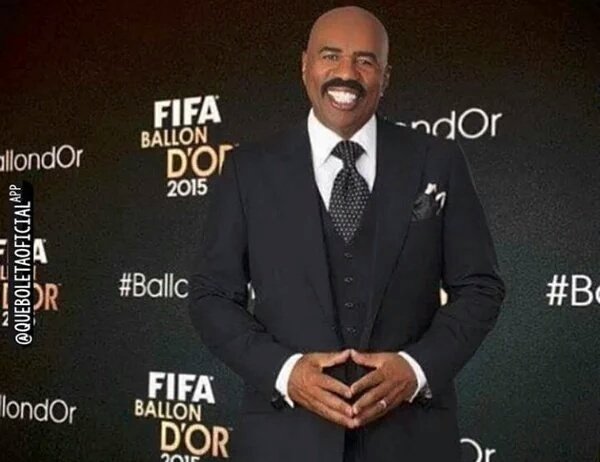 SteevenOrozco's tweet photo. Y el balón de Oro es para Cristiano, perdón, es para Messi. https://t.co/UZTgpThcjJ