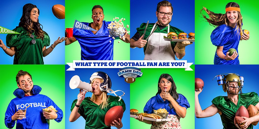 Pinpoint your football fan persona before cheering on your favorite CollegeFootball team