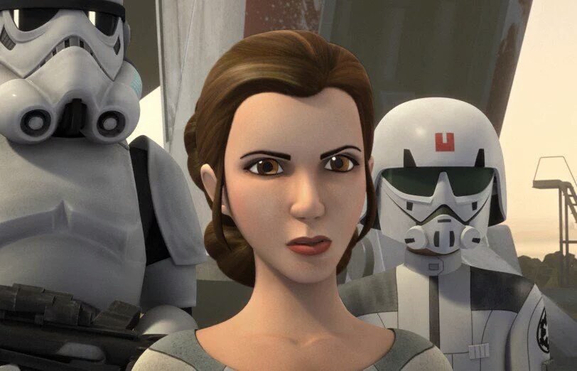 It's the girl power. Princess Leia. #StarWarsRebels