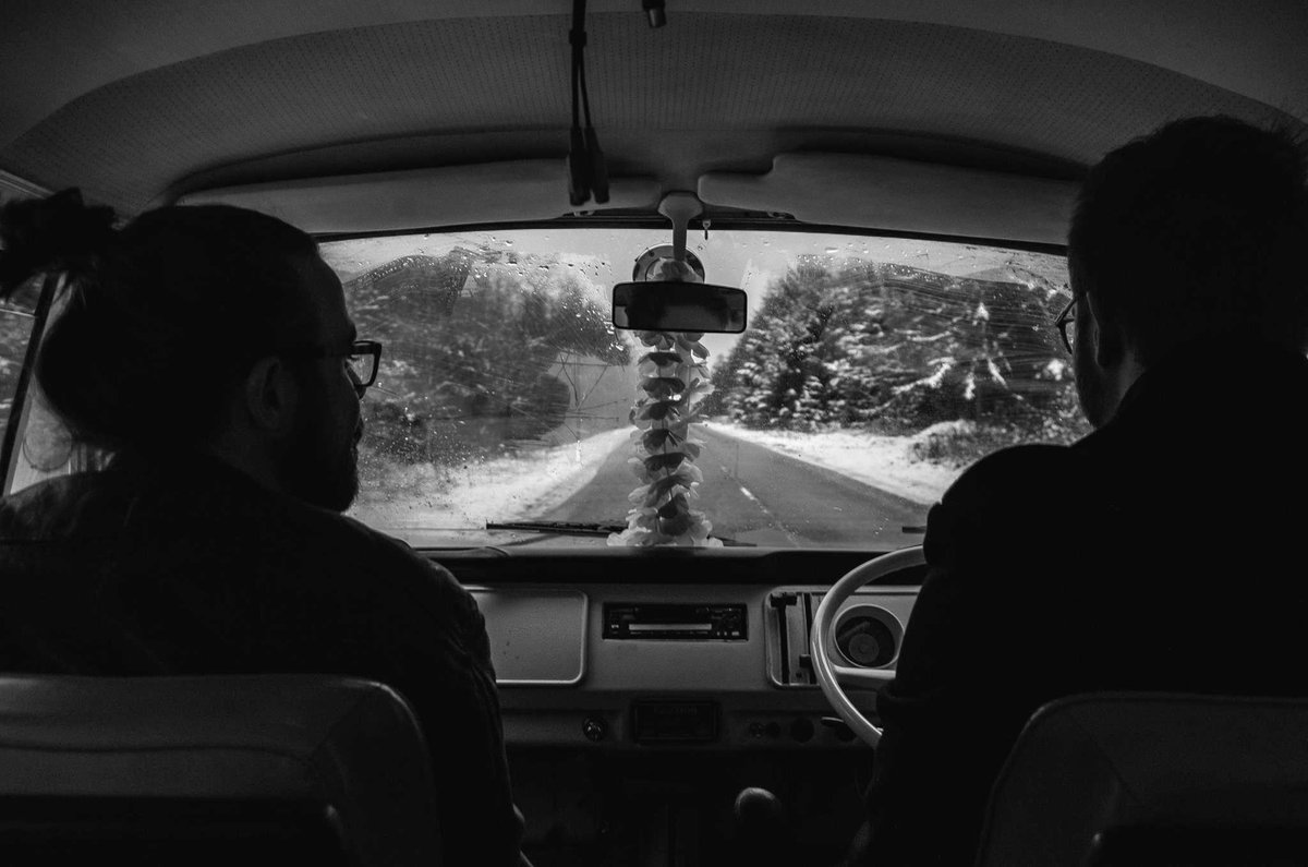 truthofalyre's tweet photo. Bessy the VW was born the year Hunky Dory came out - sad news on our journey today #RIPBowie #vwcamper #truthofalyre https://t.co/Fu4ULfQOOR