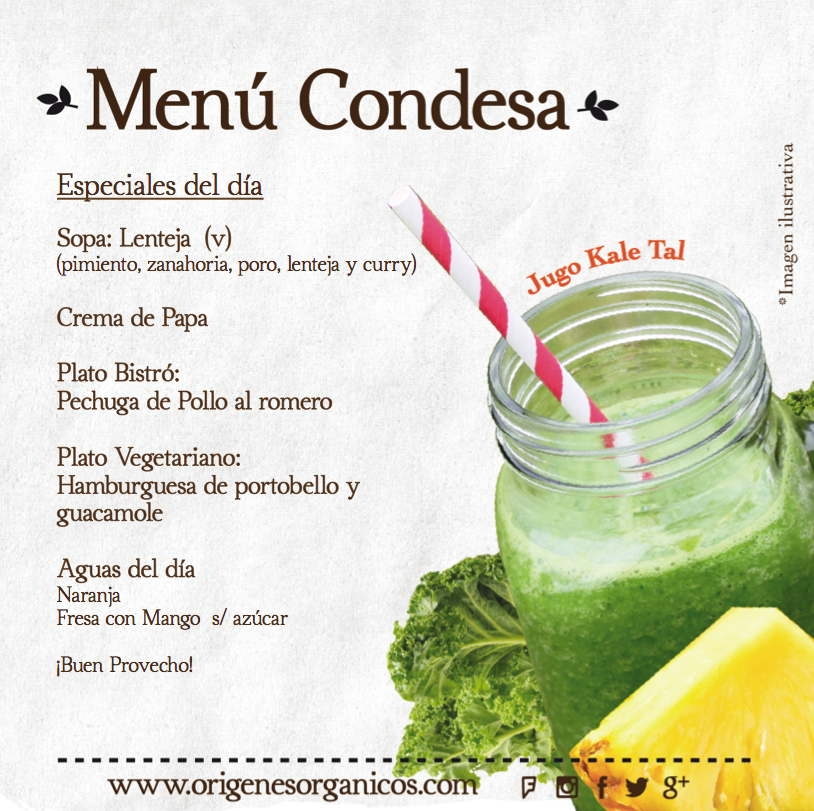 Origenesorganic's tweet image. Ten un saludable #FelizLunes. Acompáñanos en @df_condesa con lo mejor de la comida saludable a #lahoradelacomida