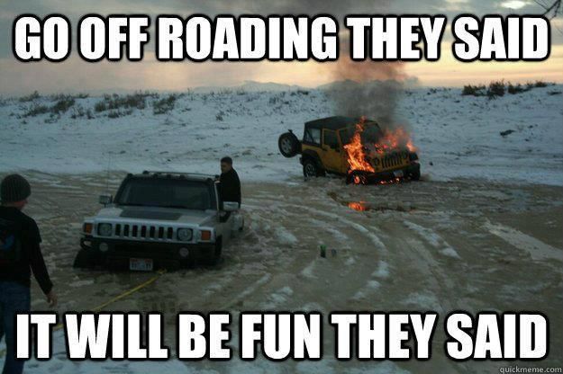 dreamjeep's tweet photo. Not every trip goes as planned. #JeepLife #Stuck #Jeepmafia #trailjeeps https://t.co/fDdknu55hn