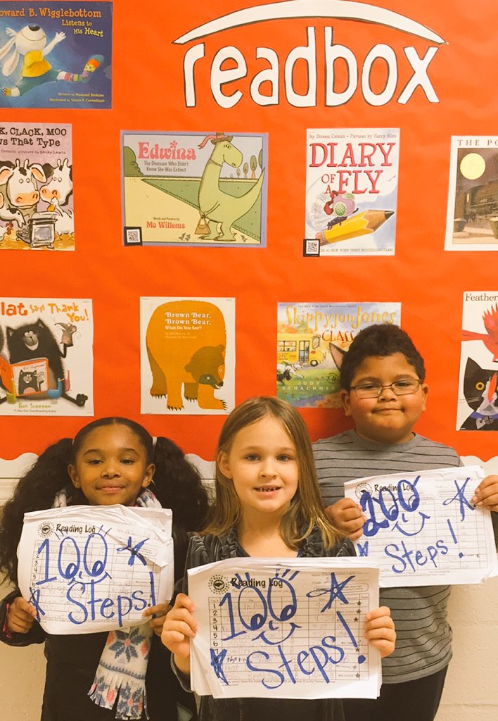 MsArnold3rdGr's tweet photo. Read, Read, Read a Book! Superstar Readers 🌟📚🌟📚 #100steps #200steps #bellmawrschools https://t.co/KsaHzfh7iV