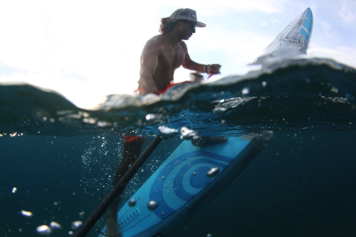 Popping a wheelie into the new week! #roguesup #sup #january