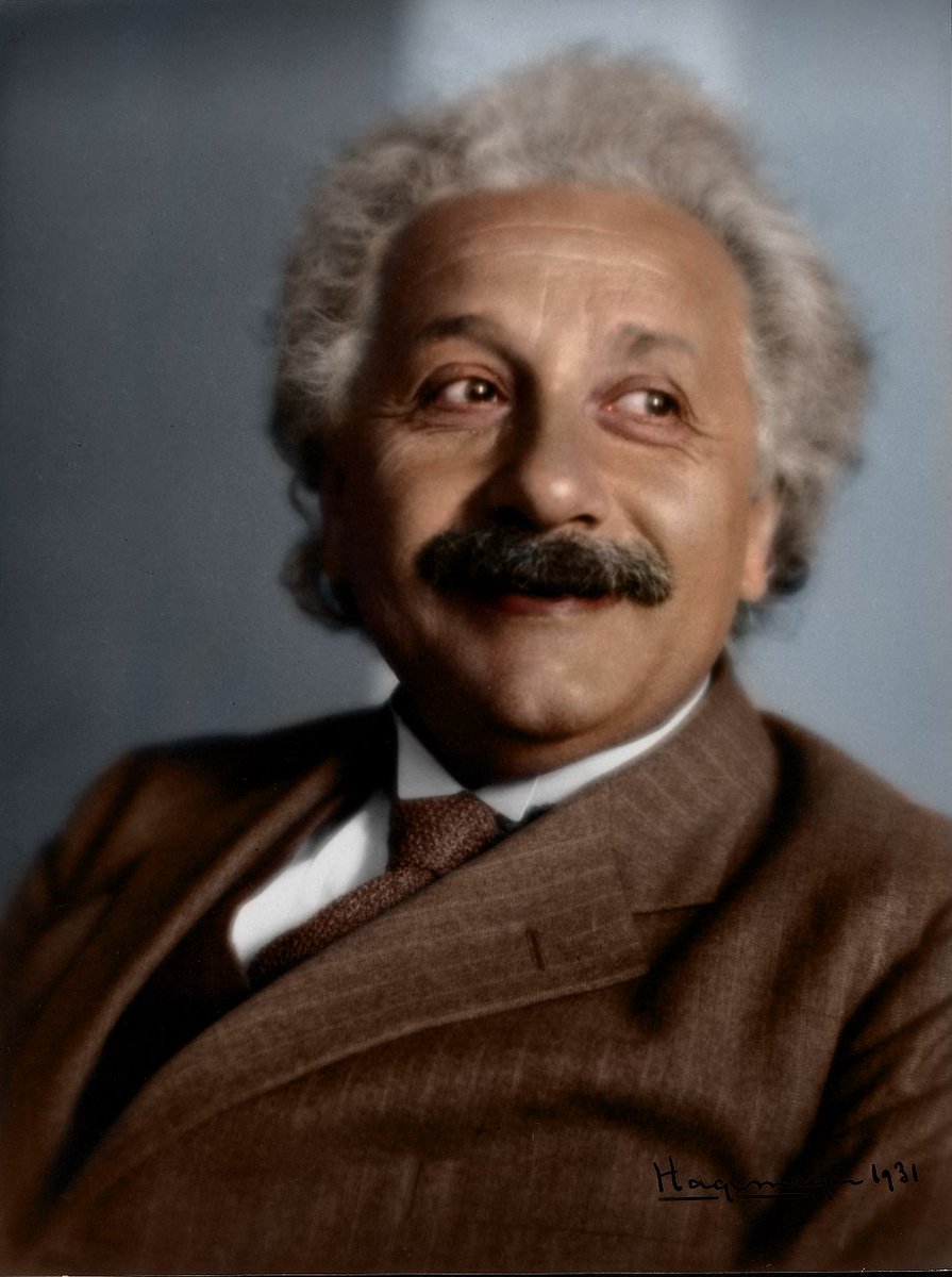 Stunning Image of Albert Einstein in 1931 