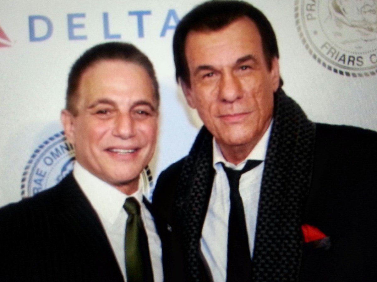 friarsclub's tweet image. On The Town: @TonyDanza @RobertJohnDavi at @ThePierreNY to toast #Sinatra100 #franksinatra #Musician #Singers