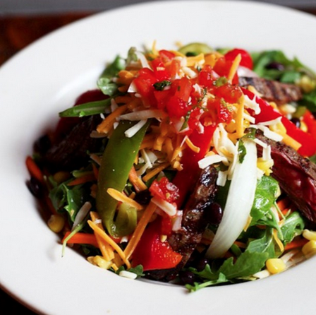 ElCoCoNY's tweet photo. The El CoCo Fajita Salad, a salad made for champions. #hungry #nyc #salad #foodie #yum https://t.co/GjKUwE1IEC