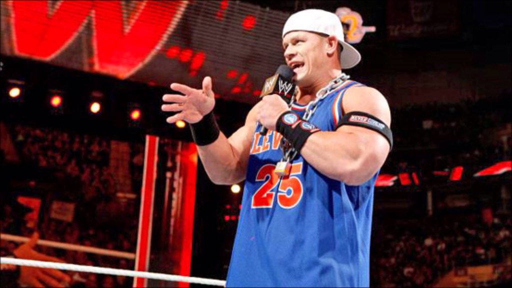 Dustola_1985's tweet photo. This is how I wanna see @JohnCena return as the Dr of Thuganomics. #BigChains #Throwbacks #WWE https://t.co/98qmrKBnX6