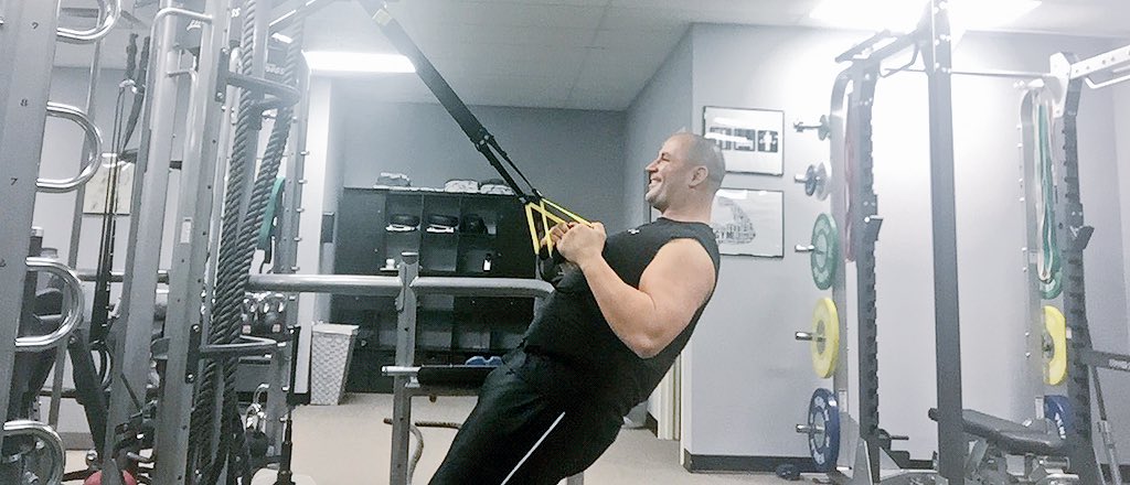 Dr_Alberry's tweet image. Try These
TRX rows are a great way to work on your pulling strength #functionalperformance #fitness #fitfam