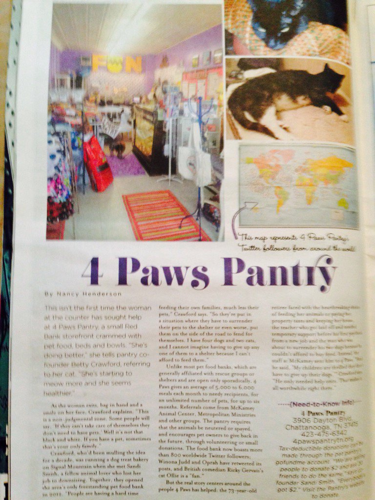 4 Paws Pantry Tn On Twitter Ty To Blush Mag Pets Petfoodbank