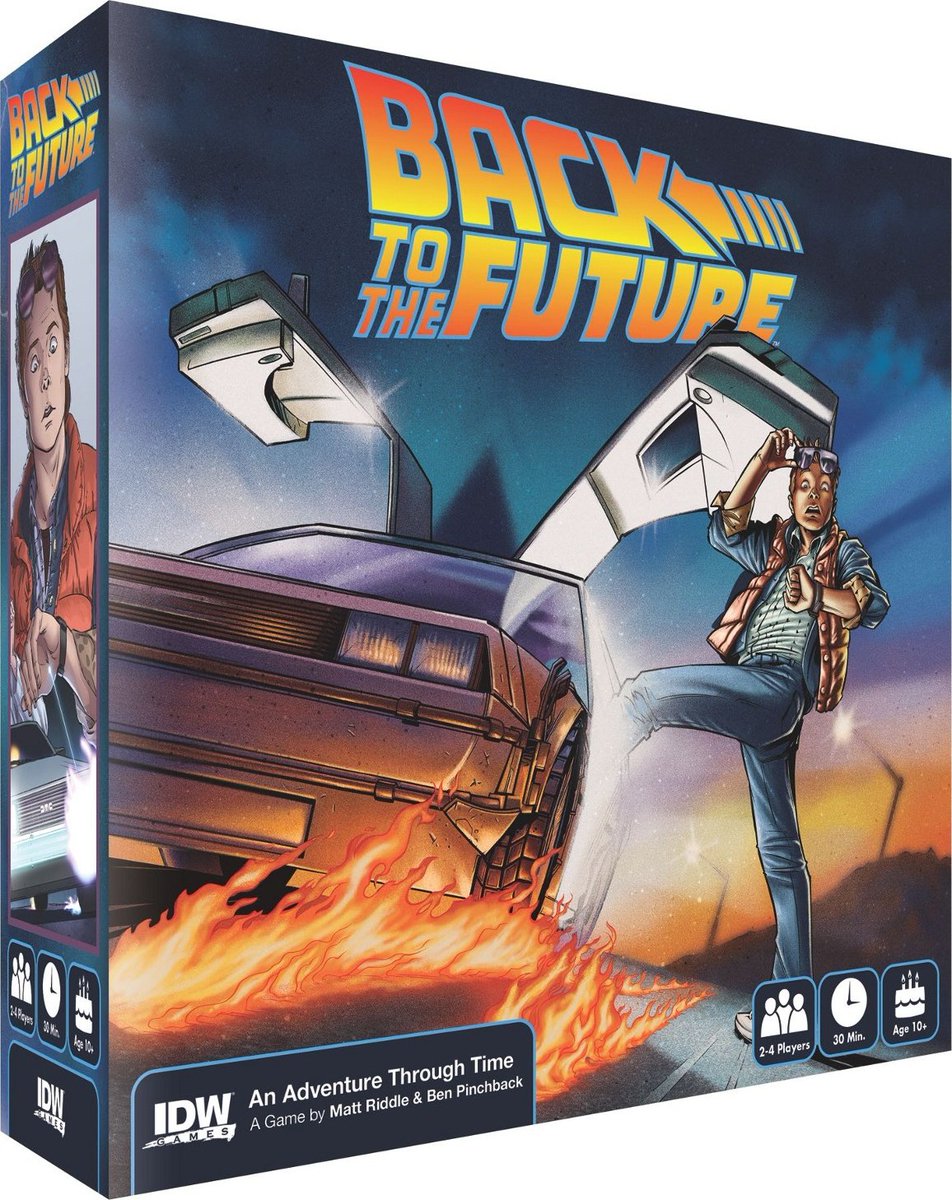 back to the future back in time board game back to the future back in time board game