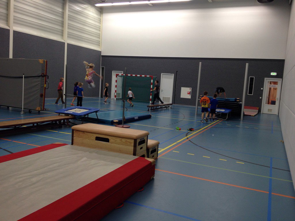 Weer fijn met de kids gesport op de SportBSO <a href="/KCdeBolster/">Kindcentrum de Bolster</a> #kdvderodebank