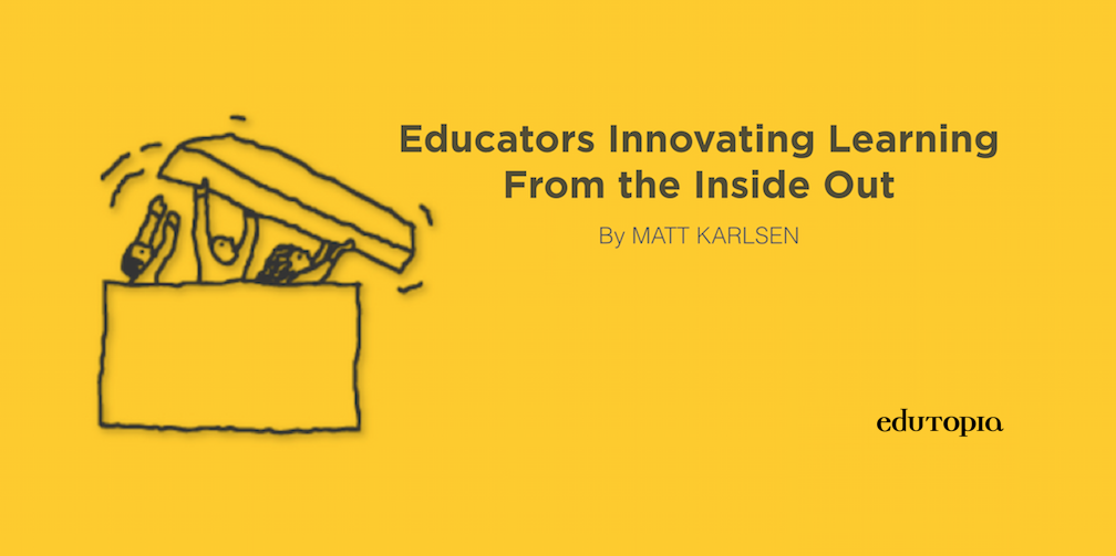 edutopia's tweet photo. 4 types of innovative teachers (& how to become one): https://t.co/LfCHLgjSNl. #profdev https://t.co/P5ncPDEtTq