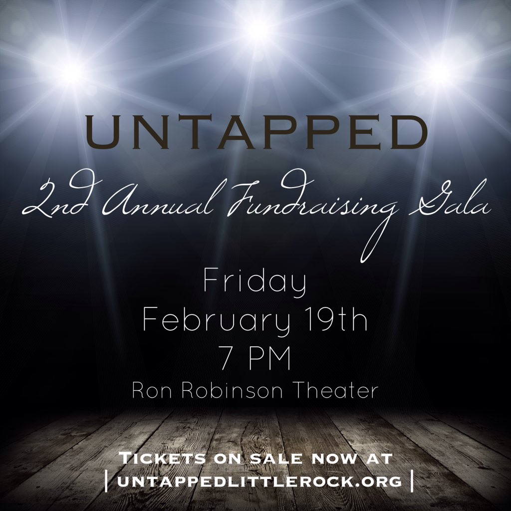 UntappedLR's tweet image. Hurry and get your tickets! They are limited and will not be available at the door! We hope to see you there!