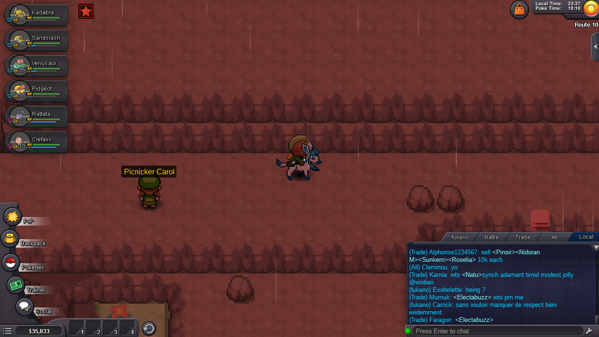 Trade Pokemon Chat Ivs Pokemon World Online Wiki