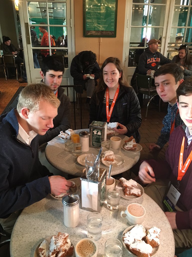 @Concord_Super CCWX at the national AMS meeting in New Orleans. Thank you for supporting this trip!