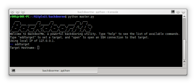 KitPloit's tweet photo. BackdoorMe - Powerful Auto-Backdooring Utility https://t.co/NGGntLjvgy #Apache #Backdoor #Backdooring https://t.co/sNEBEMy14a