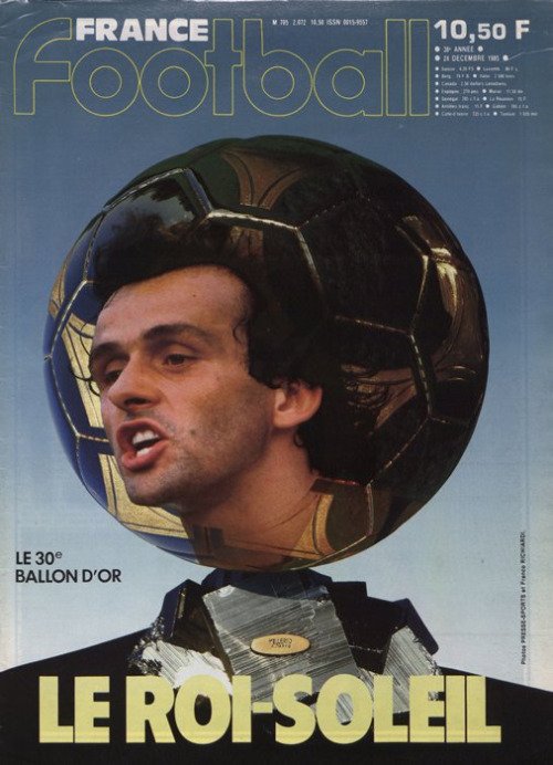 Livre D'or Du Football 1985 - Équipe De France Platini - état Correct