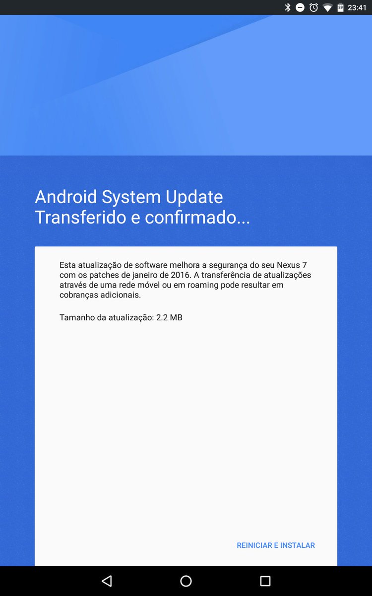 brcmarinho's tweet image. Getting better #nexus7 #android_marshmallow #update