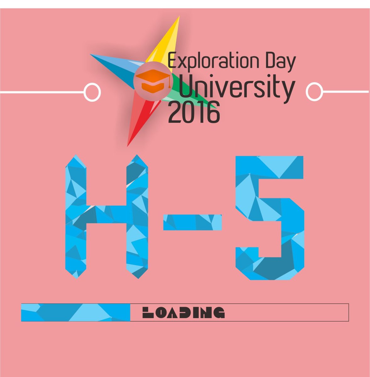 Hi roa! H-5 Edu Fair 2016🎉. Pastikan dirimu berpartisipasi.
"Let's Explore Your Future"