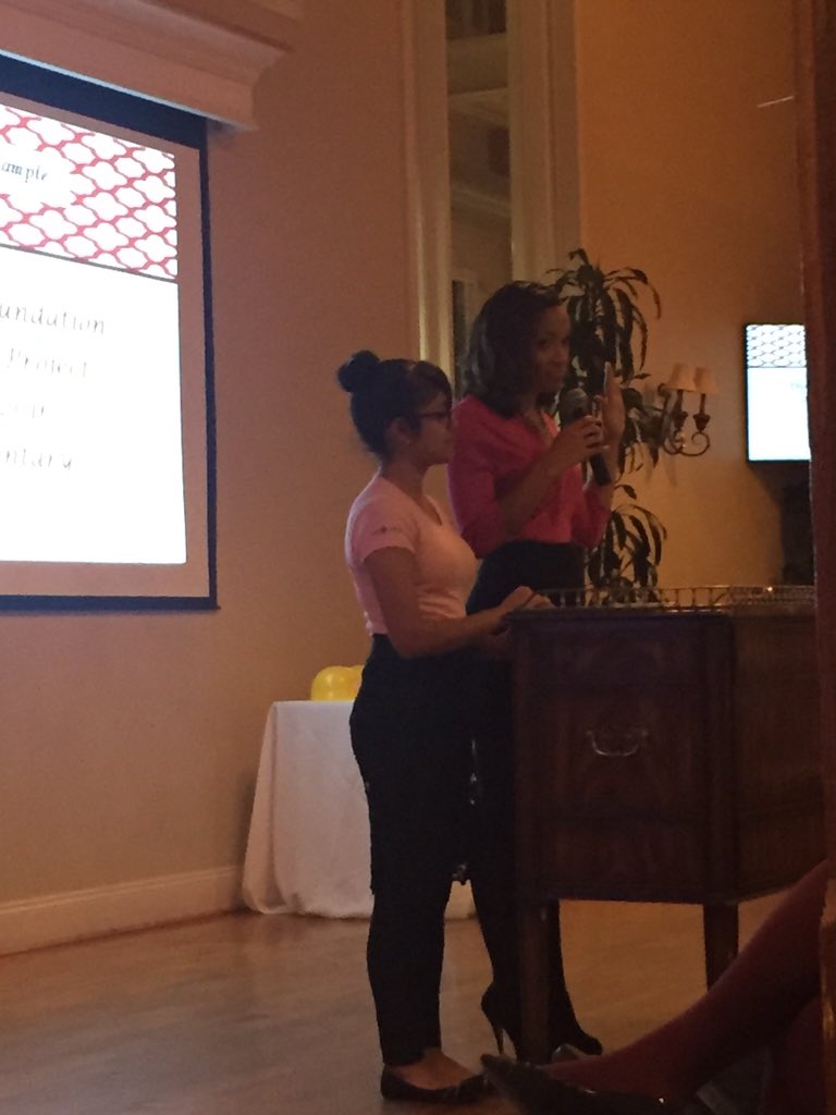 JLGreensboro's tweet photo. @MissNCusa2010 is our guest speaker tonight and she brought one of her queens! ๐ @TheQueensFNDN #queensfoundation https://t.co/TLG85CEzQ7