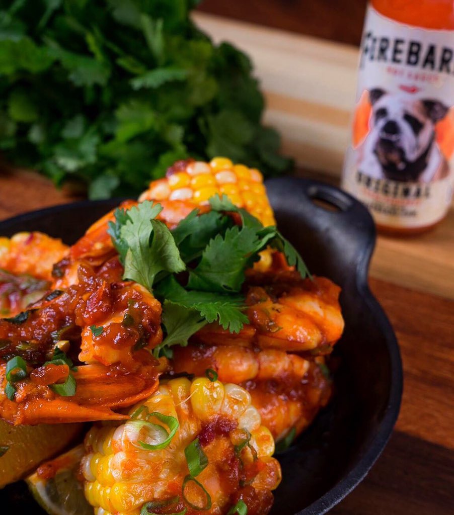 New Orleans Bourbon Shrimps 🔥❤️ #shrimps #food #foodporn#neworleans #spicyfood #spicy #hotsauce #firebarns #bourbon