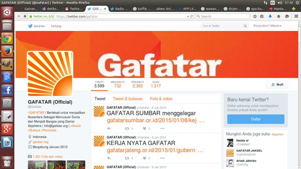 MUI Jatim: Banyak Laporan tentang Gafatar, Kami Rekomendasikan Dilarang de.tk/Vyq4ex