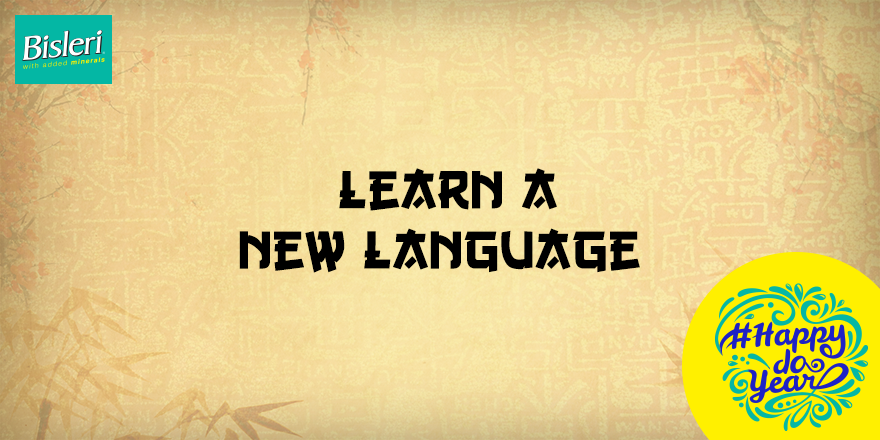 BisleriZone's tweet photo. “A different language is a different vision of life” Get a new look on life with a new language. #HappyDoYear https://t.co/XRnspVEZov