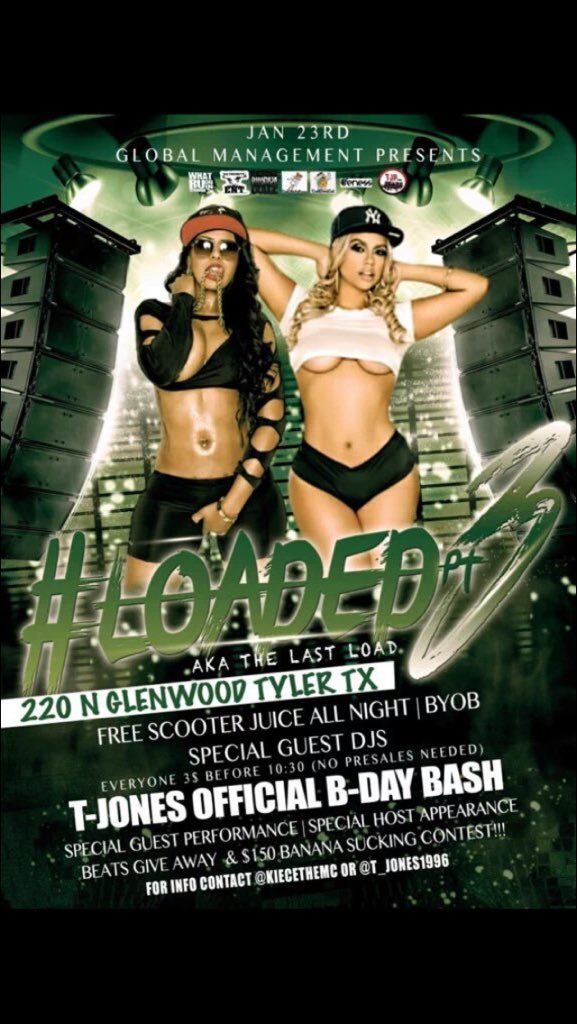BigTevCEO's tweet photo. @__ellyelly #LoadedPt3 #TheLastLoad Jan. 26 at 220 lounge 3$ before 10:30 B.Y.O.B/B.Y.O.W doors open at 10 https://t.co/p5QHNln2N1