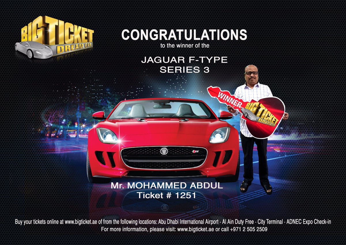 Big Ticket Abu Dhabi Join Us Tomorrow For The Prado Draw Continue To Buy Dream Car Tickets For A Chance To Win A Corvette Or A Vw Golf T Co 47z9h7bpf6