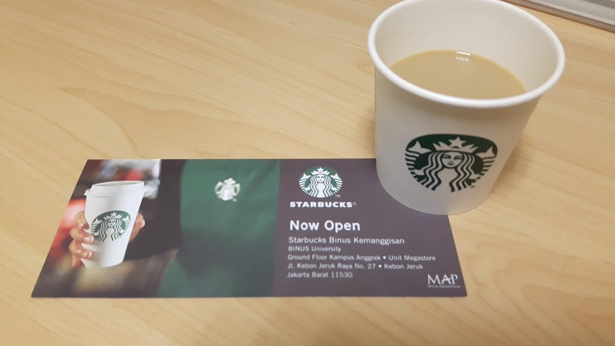 dnsnrko's tweet photo. @SbuxIndonesia at @BINUS_UNIV will open on 25th January.. yeaaayyy..  can't wait.. https://t.co/I0d4XThNnD
