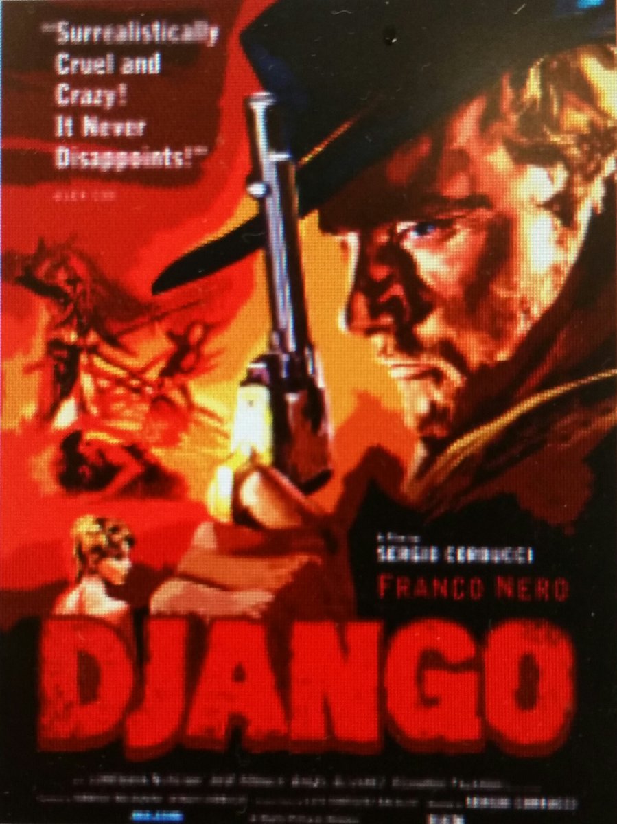 SpadesDiamonds's tweet photo. Say what?!! #DJango the D is silent #hillbilly #QuentinTarantino #FrankNero #OG Original #wtf #Western #thinksandd https://t.co/O2ob8AfcAy