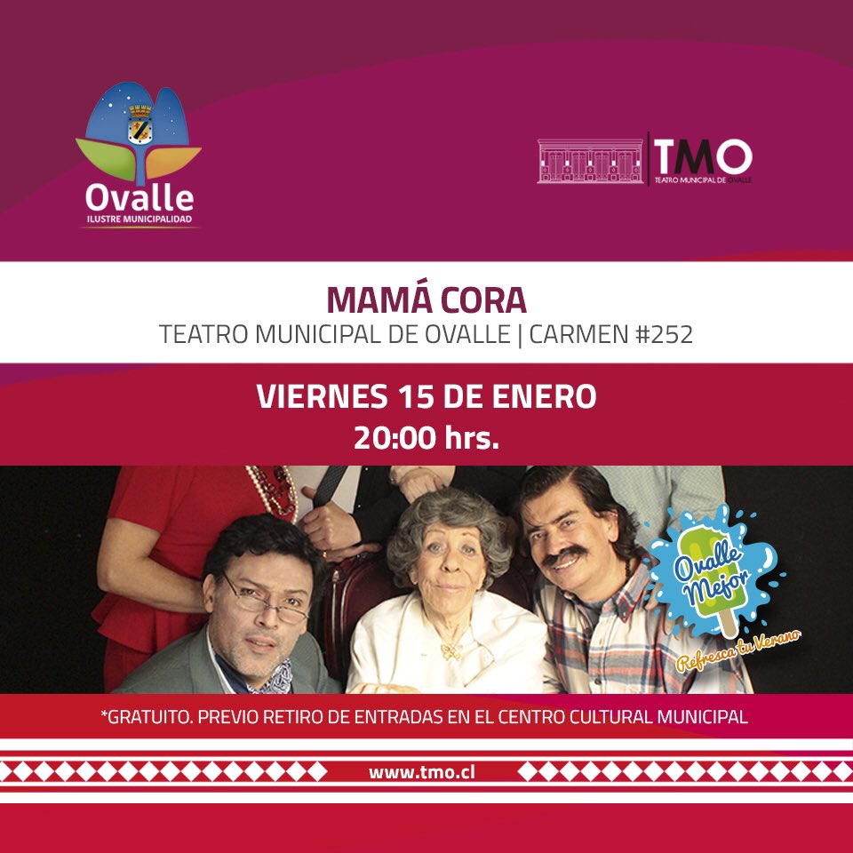 No te lo puedes perder este 15 de enero #Ovalle