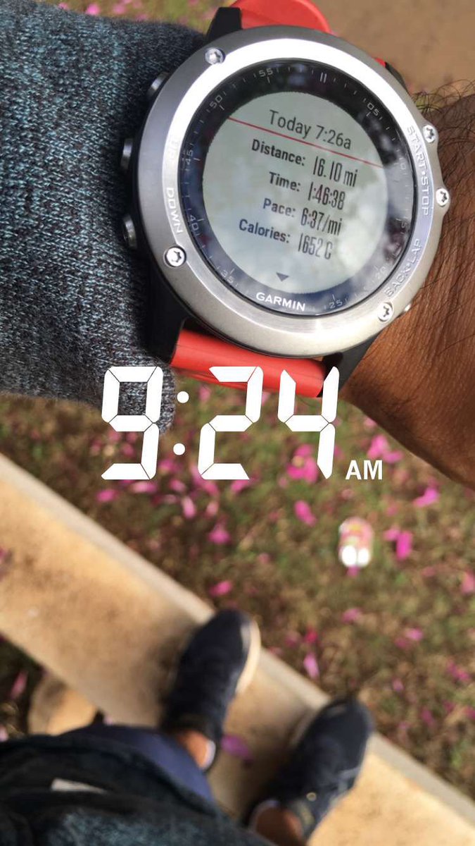 long run this morning.