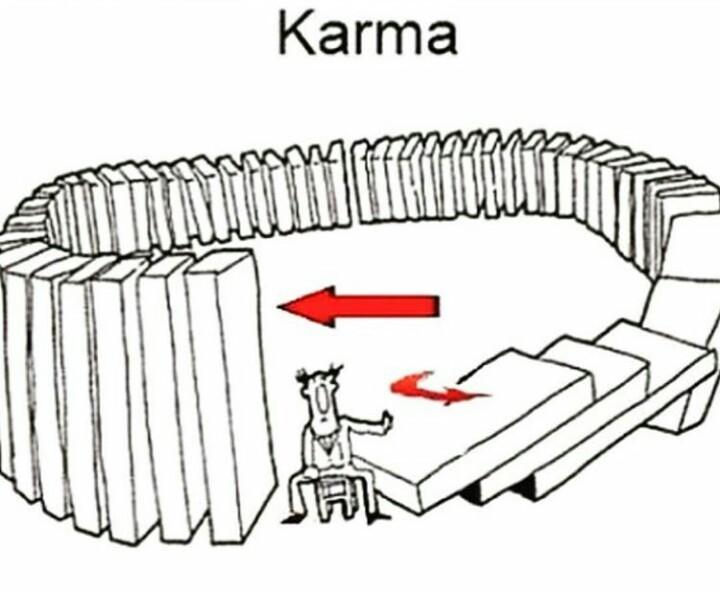 WakeupPeopIe's tweet photo. Karma https://t.co/af59RFI07w