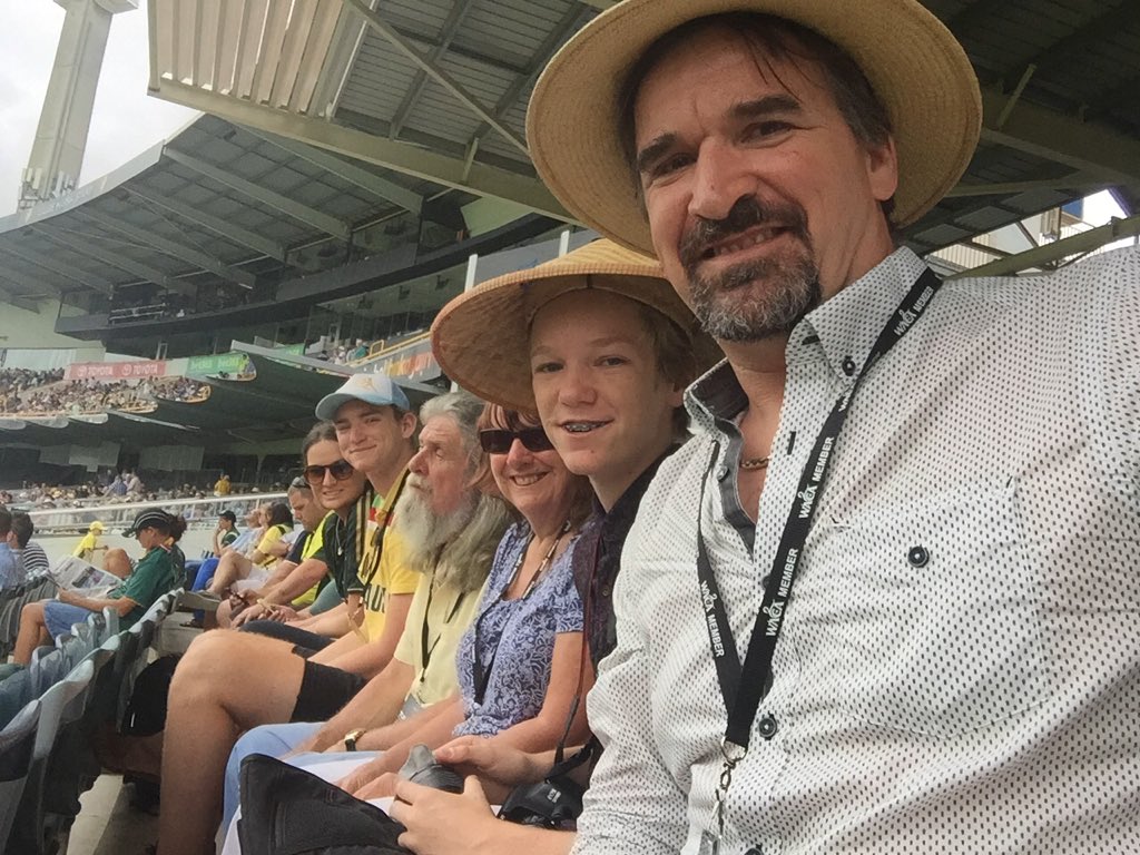 Journey_Program's tweet image. Ready for action at @WACA_Cricket #ohwhatafeeling