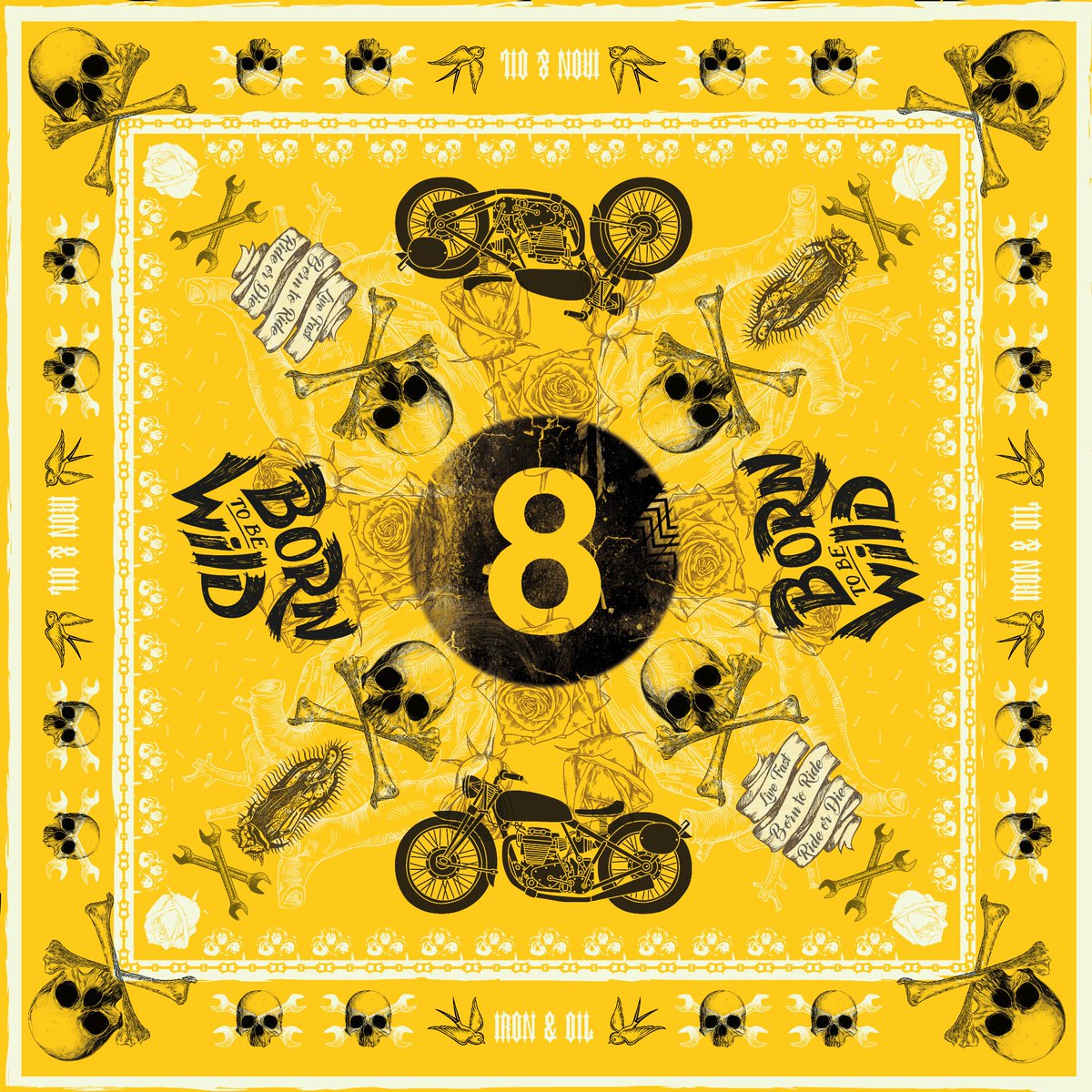 yeah_ltd's tweet image. NEWS Iron &amp;amp; Oil Brand of Jewel,...  4Rock Men:
WIP for the Scarf in Modal textile. Design Jpeschard