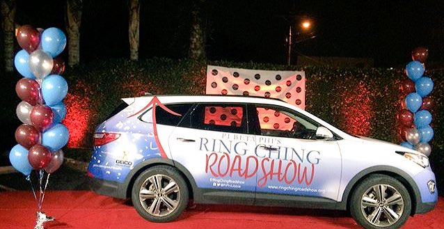 PiPhiLibbie's tweet photo. Thank you @uscpiphi for pulling out the red carpet tonight - I am honored! #piphi150 #ringchingroadshow https://t.co/vuztqzJP5u