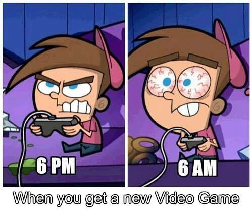CauseWereGamerz's tweet image. Everytime i get a new game