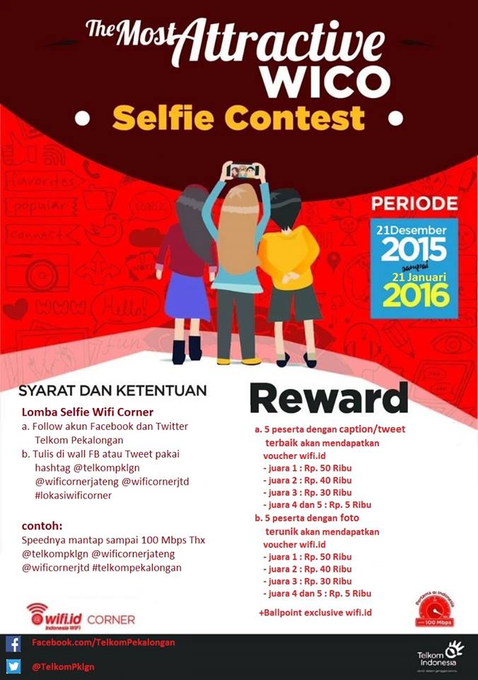 TelkomPklgn's tweet photo. hai sobat #Tegal, yuk ikutan wico selfie contest !! tinggal 9 hari lagi :D @infotegal @infotegal123 @InfoTegalBahari https://t.co/0f8tcaGsoE