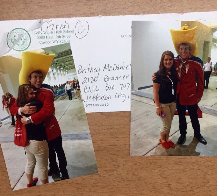 FCCLA_Britney's tweet photo. FCCLA members, cherish the friendships and memories you make! They last forever❤️ https://t.co/YklusXpzGP
