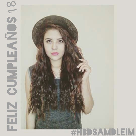 DleimersDF's tweet photo. #HBDSamDleim te amamos demasiado tus dleimers del DF❤🎂🎉 @Sam_ram98 https://t.co/QkkodVkQPI