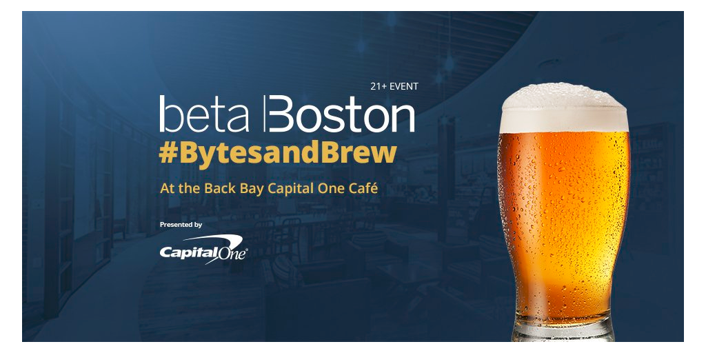BostonTweetUp's tweet photo. TOMORROW: 6:30PM #BytesAndBrew hosted by @BetaBoston @360cafeboston https://t.co/gSIlBFBUwi @jobbleapp @BostonDotCom https://t.co/nxi82dXSnO