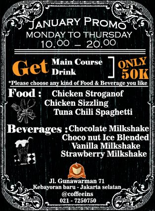 CoffeeIns's tweet photo. Yeaay this is it.. our new promo.. Lets come and get it guys.. 😁😁 https://t.co/lDTXIEtdPA