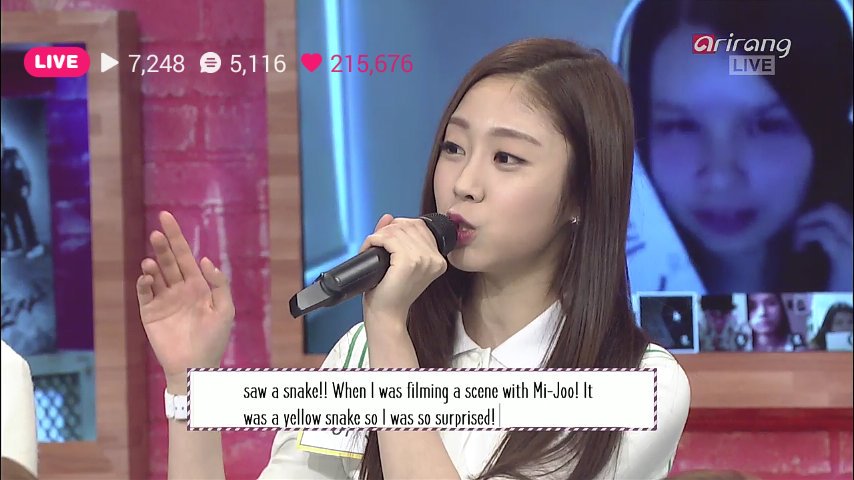 eonnxi's tweet photo. #Lovelyz #러블리즈 on ASC Jisoo said she and Mijoo saw a snake when filming For You MV #LOVELYZ_ASC https://t.co/sCtQWuzlt7