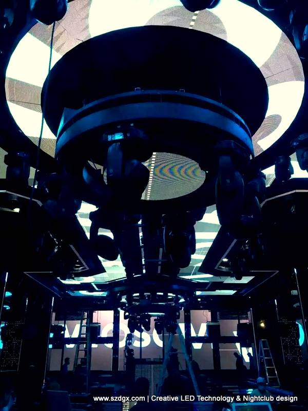 DGX_Designer's tweet image. DGX installation @ VIP ROOM Nightclub #DGX #leddisplay #nightclubdesign